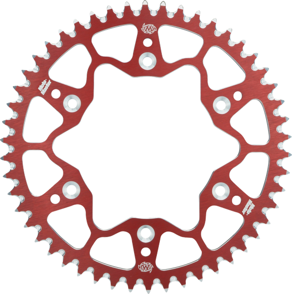 MOTO-MASTER 620012348 7075 Aluminum Rear Sprocket - 48 Tooth - Red - for Suzuki