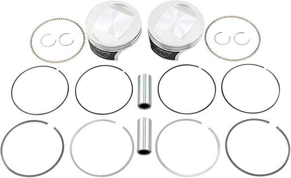 Wiseco K0210P2 Tracker Series Piston Kit - +0.020" - Twin Cam