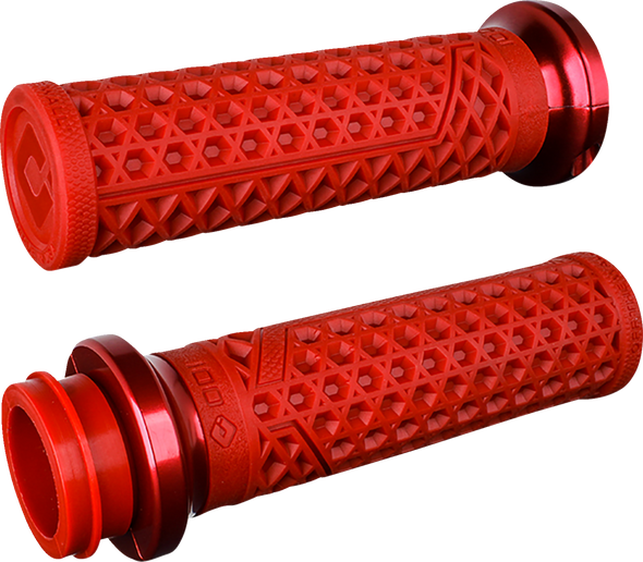 Odi V31VHCWDR-R Vans for Harley Davidson Grips - Cable - Red/Red