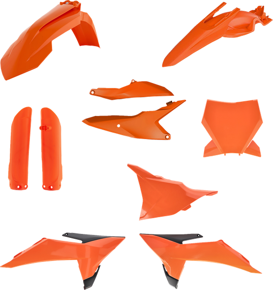 Acerbis 2987148211 Full Body Kit - 25 Oem Orange/Black - Sx 85 25