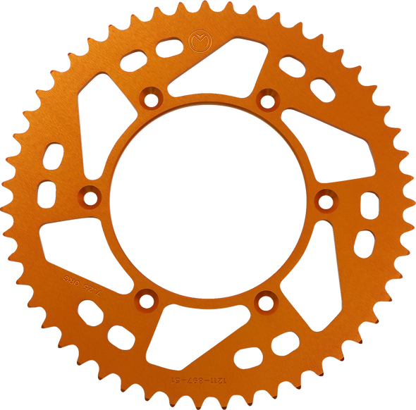 Moose Racing 1211-897-51-14 Rear Sprocket - 51 Tooth - Husaberg/for Husqvarna/for KTM