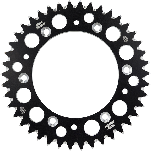 MOTO-MASTER 620222235 7075 Aluminum Rear Sprocket - 35 Tooth - Black - CX50