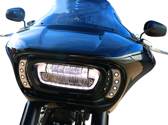 Paul Yaffe Bagger Nation PYO:QPLK-C Quad Pod Running Light Kit - Chrome