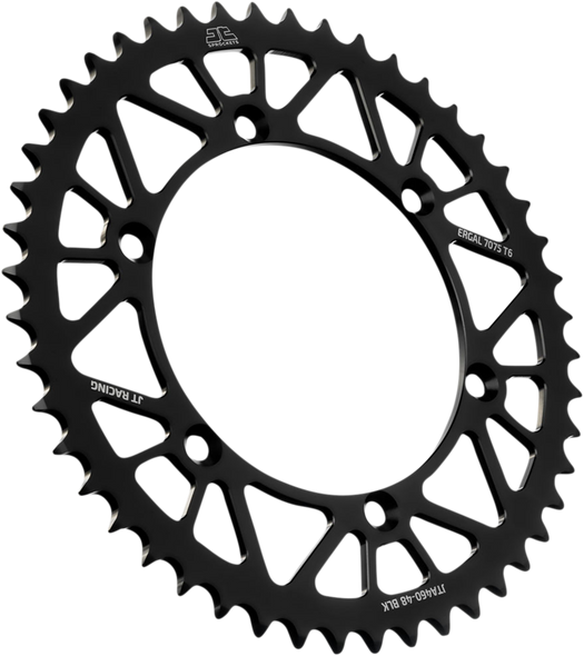 JT Sprockets JTA460.48BLK Rear Sprocket - for Kawasaki - Black - 48 Tooth
