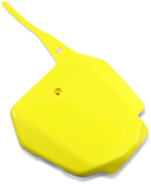 Ufo SU03968102 Front Number Plate - Yellow