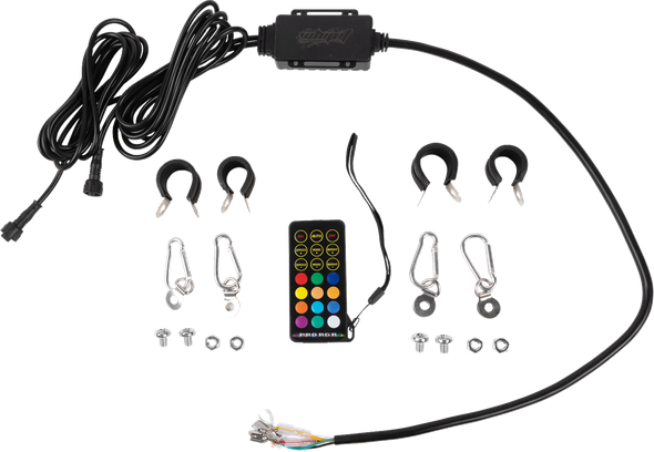 Moose Offroad 2040-3448 Whip Light Chase - 3' - RGB - Bluetooth