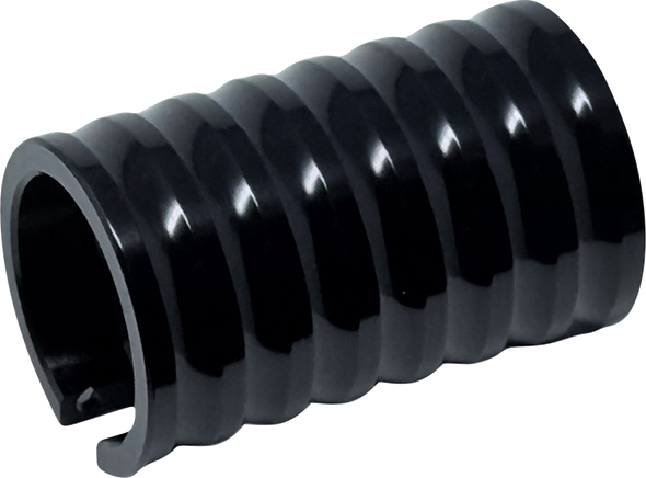 Namz NOSC-HO1-B Oil Sending Unit Cover - Horizontal - Milled - Black