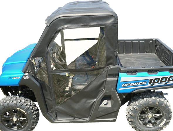 Seizmik 51-20985 Soft Enclosure - Full - Black/Clear - for CF Moto - UForce