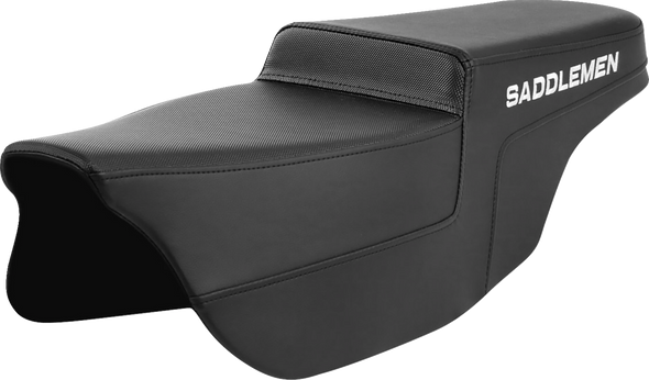 Saddlemen RACE80807B Racing Seat - Black - FLHX/FLTR 08-23