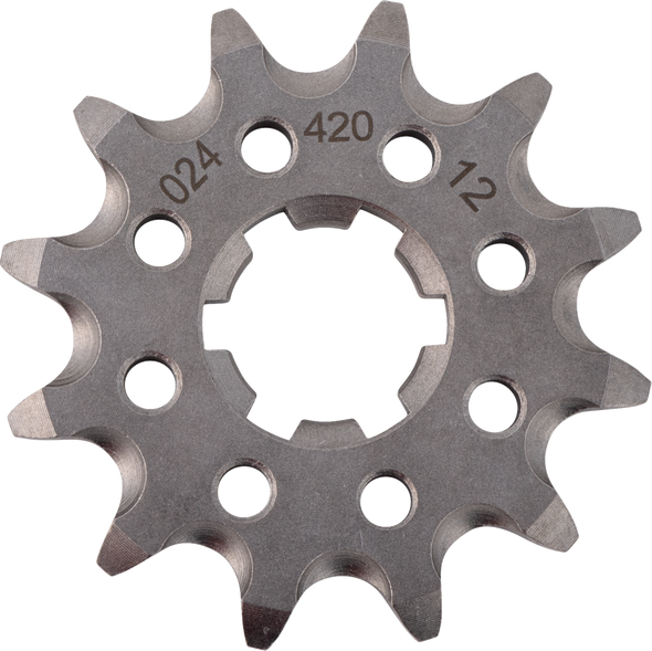 MOTO-MASTER 610241112 Front Sprocket - 12 Tooth - for Kawasaki/Suzuki/Yamaha