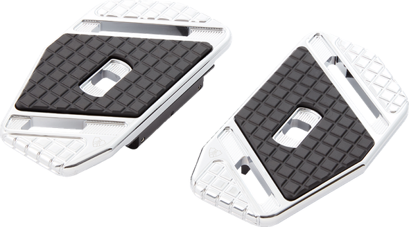 Arlen Ness 410-029 SpeedLiner Passenger Floorboards - Chrome