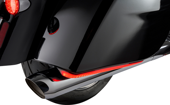 Ciro 46155 LED Bag Lights - Smoke Lens - fits Indian