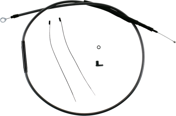 Magnum Shielding 7228-64 Redesigned Polished Karbonfibr Clutch Cable - 64-11/16"