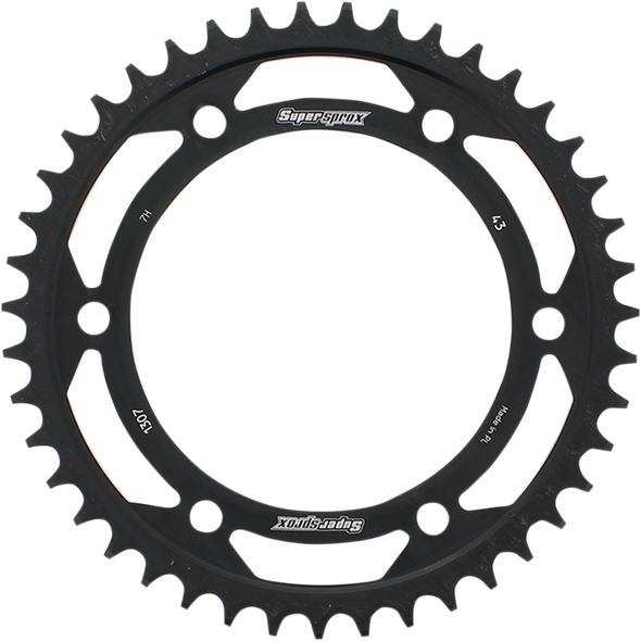 Supersprox RFE-1307-43-BLK Rear Sprocket - 43 Tooth