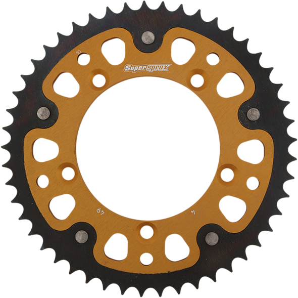 Supersprox RST-4-49-GLD Stealth Rear Sprocket - 49 Tooth - Gold - for Ktm