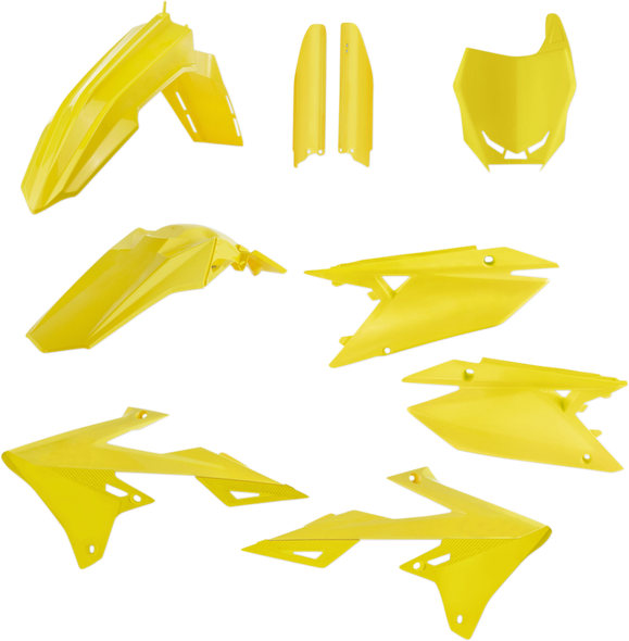 Acerbis 2686550231 Full Body Kit - 02 Rm Yellow - for Suzuki - Rmz 18-25