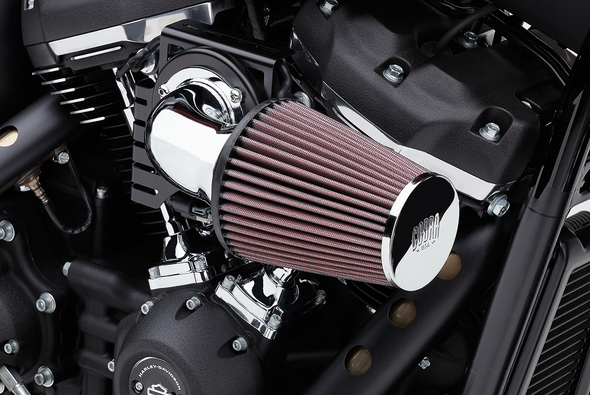Cobra 606-0104-06 Cone Air Intake Kit - Chrome - Softail