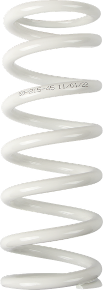 Moose Racing 1312-0957 Shock Spring - 59 mm - 45 n/mm - White