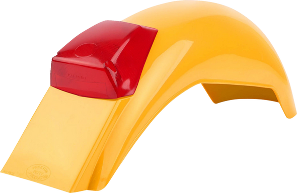 Polisport 8555700002 Rear Fender - Enduro - Dark Yellow