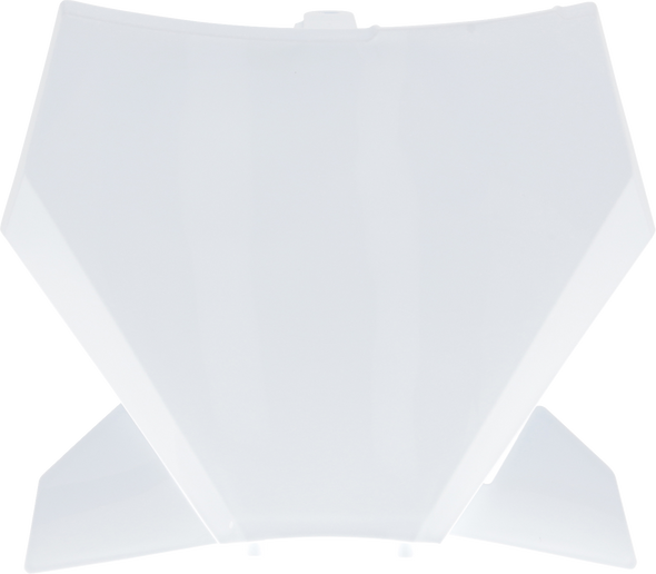 Acerbis 2987170002 Front Number Plate - White