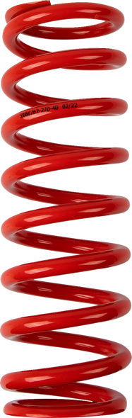 Moose Racing 1312-0961 Shock Spring - 59/62 mm - 40 n/mm - Red