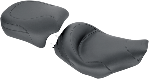Mustang 75459 Vintage Front Solo Seat Wide 97-07 for Harley Road King
