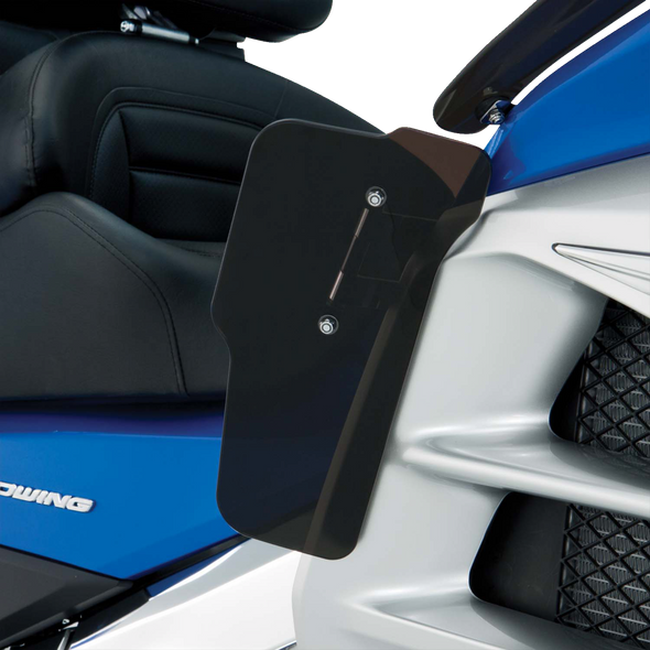 Show Chrome 52-865L Wind Deflector - Smoke - GL1800