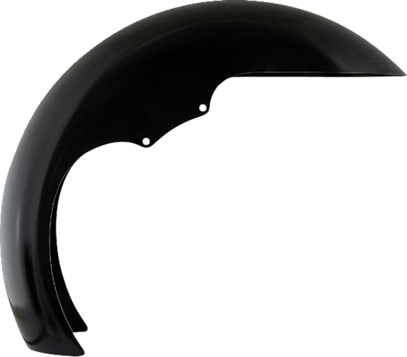 Klock Werks KWF-01-0312 Level Front Fender - Black - 16"-19" - HD Touring