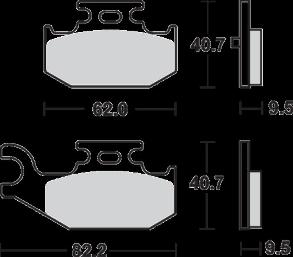 SBS 816SI BRAKE PADS SBS 816SI.S