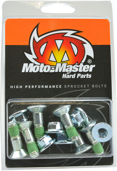 MOTO-MASTER 213069 Sprocket Bolt Kit - M8-26 mm - European