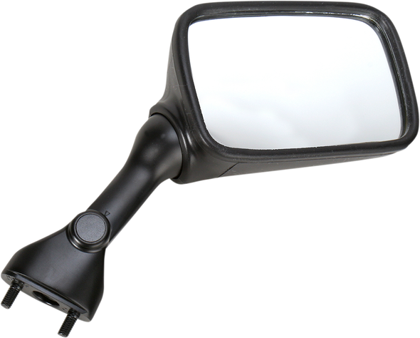 Emgo 20-97221 Mirror - Side View - Rectangle - Black - Right