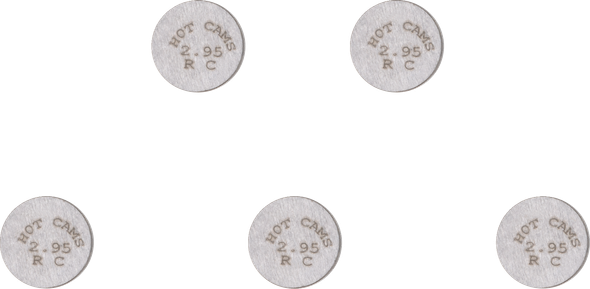 Hot Cams 5PK1300295 Valve Shim - 13.00 x 2.95 - 5 pack