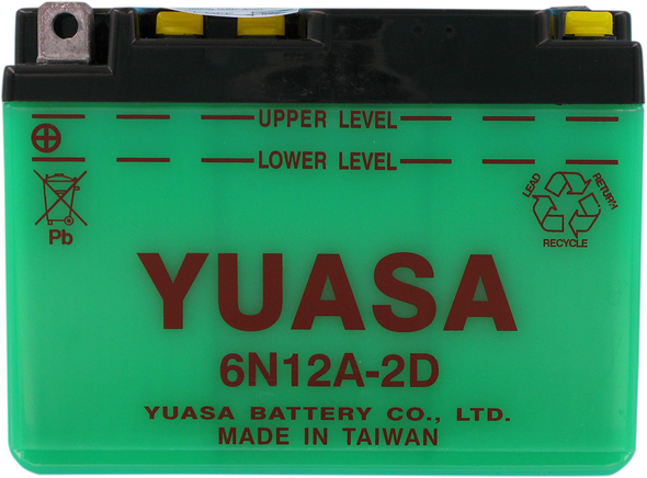Yuasa YUAM2612D Battery - Y6N12A-2D
