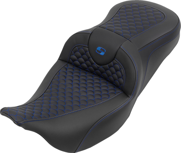 Saddlemen 808-07B-20801 Roadsofa Seat - w/o Backrest - FLH/FLT 08-25