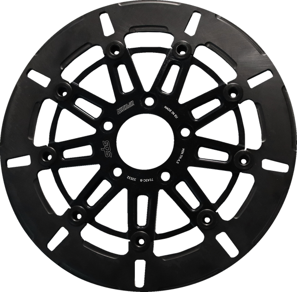 SBS 7143C-B Design "C" 9-Spoke Brake Rotor