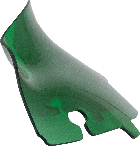 Klock Werks KWW-01-0678 Kolor Flare Windshield - Green - 14-25 FLH/FLHT/FLHX
