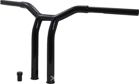 Burly Brand B12-6052B Dominator Handlebar - Raked - 12" - Black