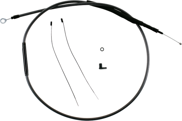 Magnum Shielding 7225-63 Redesigned Polished Karbonfibr Clutch Cable - 63"