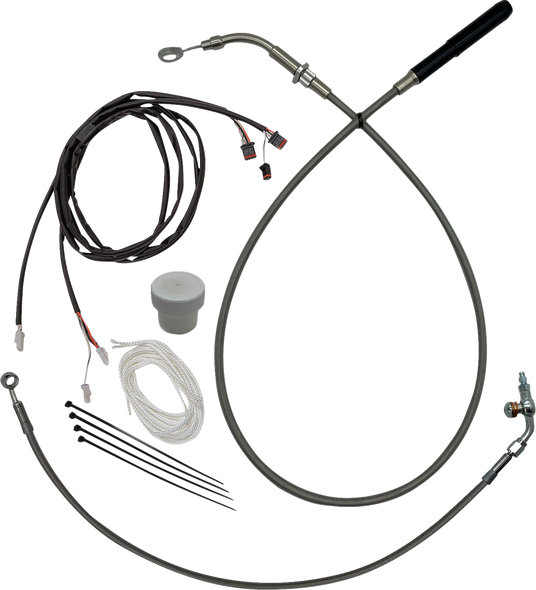 Fat Baggers Inc. 119916 Ez Install Kit - +6" - 21-25 Fltr - Braided