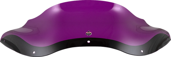 Klock Werks KWW-01-0694 Kolor Flare Windshield - 8" - Purple - 98-13 Fltr