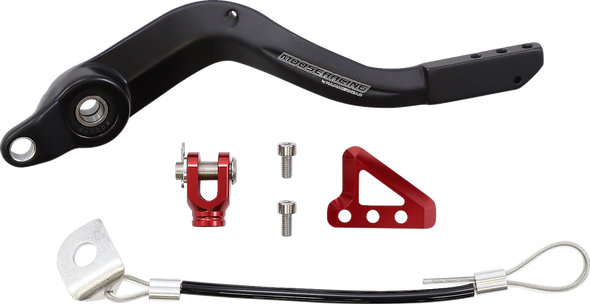 Moose Racing 82-0802-21-10 Brake Pedal - Red - for Beta
