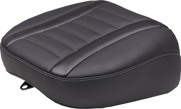 Mustang 88402GM Deluxe Touring Passenger Seat - CF Inlay - FLH/FLT 23-24