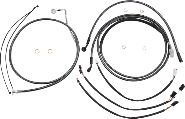 Magnum Shielding 787882 Karbonfibr Designer Handlebar Installation Kit