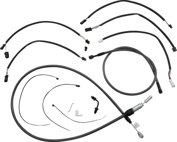 Magnum Shielding 7871181 Karbonfibr Designer Handlebar Installation Kit - 18-24