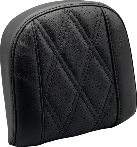 LE PERA L-SBP03GT/HR2 Sissy Bar Pad - Small - GT2/HR2 - Perforated Black