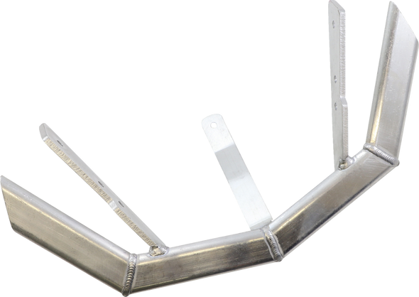 Straightline Perf 182-118-Raw Front Sport Bumper - Raw - for Polaris - Snow