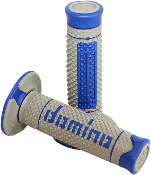 Domino A26041C4852A7-0 Diamonte Grips - Dual Compound - Gray/Blue