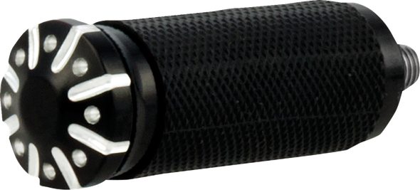 Burly Brand B13-1120BM Hawk Toe Peg - Black - HD