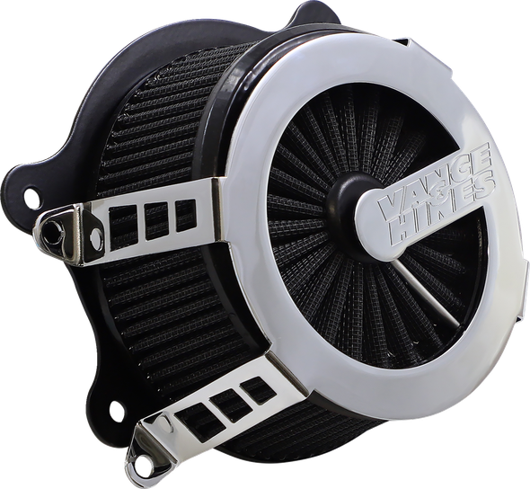 Vance & Hines 70356 VO2 Cage Fighter Air Intake Kit - Chrome
