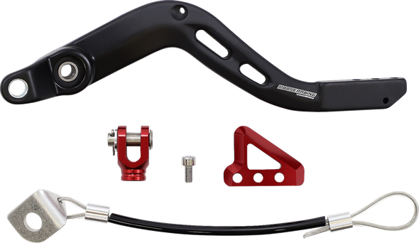Moose Racing 82-0801-21-10 Brake Pedal - Red - for Beta